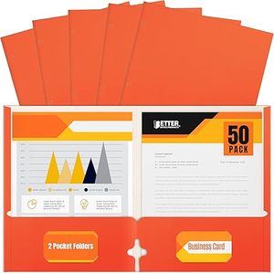 lot 22549 image: Two-Pocket Portfolio Folders (50-Pack)