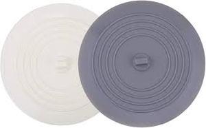 lot 22561 image: Universal Seal V-TOP 6-inch Tub Stopper (2-Pack)