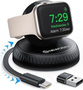 lot 22568 image: Retractable Stand Magnetic Fast Charger for Apple Watch