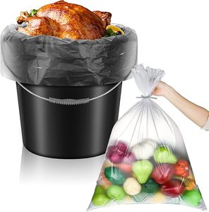 lot 22570 image: Heavy-Duty Versatility Teling 5 Gallon Bucket Liners (50-Pack)
