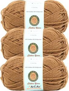 lot 22575 image: Premium Crafting Four-Ply Mercerized Cotton Yarn