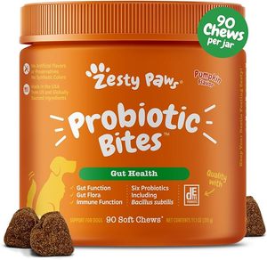 lot 22577 image: Happy Tummy, Healthy Dog Zesty Paws Probiotic Bites