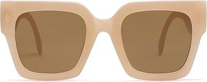 lot 22585 image: Retro Elegance Oversized Square Sunglasses