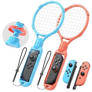 lot 22597 image: Realistic Court Action MENEEA 2-Pack Tennis Rackets (Switch 21 Compatible)