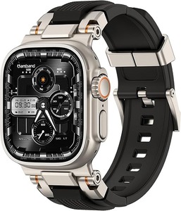lot 22511 image: M1 Sport Case Band for Apple Watch Ultra 321 and SE 321 and Series 11, 10, 9, 8, 7, 6, 5, 4, 3, 49mm, 46mm, 45mm, 44mm, 42mm, 41mm, 40mm, 38mm,