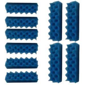 lot 8995 image: 10 Pcs Blue Foam Max Filter Aquarium Bio Sponge
