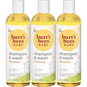 Burt’s Bees Baby 3-Pack Tear-Free Shampoo & Wash
