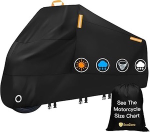 lot 9037 image: Heavy-Duty All-Season Motorcycle Cover