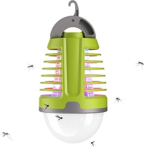 lot 9039 image: Portable Light Green Electric Lamp