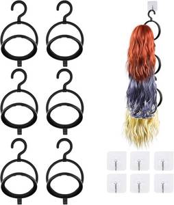 lot 9069 image: 6-Pack Collapsible Wig Hanger