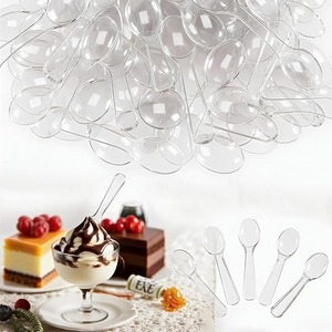 lot 9076 image: 500-Piece Mini Tasting Spoons
