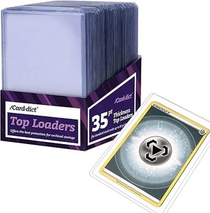 lot 9078 image: 50-Count Premium 3 x 4 Top Loaders