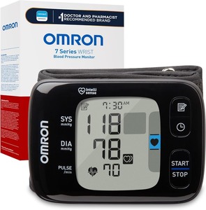 lot 2302 image: OMRON 7 Series Wireless Wrist Blood Pressure Monitor for Home Use - #1 Doctor & Pharmacist Recommended Brand - Clinically Validated - Connect App