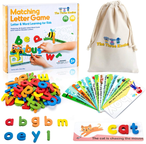 lot 1259 image: The Matching Letter Game. Letter and Word Learning for Kids. 3 - Retail $19