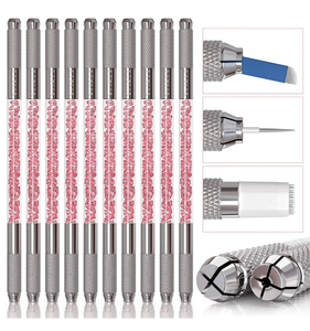 lot 1283 image: Stylia Double Sided Microblading Pens.  Set of 10  - Retail $42