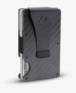 lot 5007 image: Mountain Voyage Co Minimalist Wallet for Men & Women - Slim RFID Wallet, Scratch Resistant, Credit Card Holder & Money Clip, Easily Removable Money & Cards - Retail $38