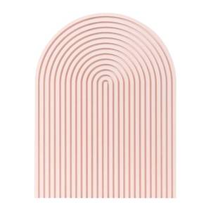 lot 5039 image: SSISSI Boho Rainbow Arch Tray - Wooden Jewelry Display Trinket - Minimalist Serving Tray - Shelf Decor Photo Props - Neutral Home Decor - Desk Tray Coffee Table - Pastel Candle Holder - Retail $32