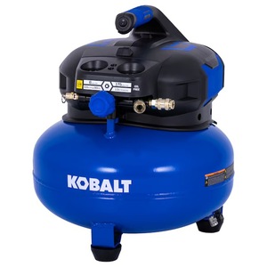 ** Retail $179.99** Kobalt 6-Gallon Portable Electric 175 PSI Pancake Air Compressor