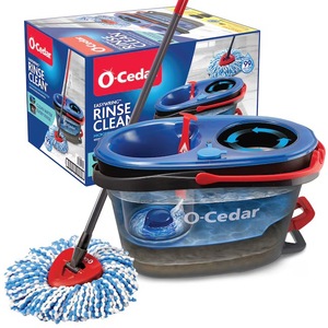 lot 3659 image: O-Cedar RinseClean Spin Mop With Bucket