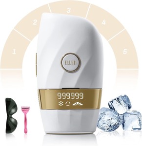 lot 3697 image: New Premium Upgrade Laser Hair Removal for Women and Men, Upgraded to 999,999 Flashes Painless IPL Hair Remover Device for Facial Arms Bikini Area Back Legs