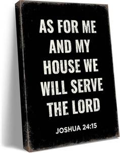 lot 9100 image: Inspirational Scripture Wall Art Set