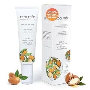 lot 9133 image: ECOLATIER Organic Argan Oil Night Cream Revitalizing Anti-Aging Moisturizer