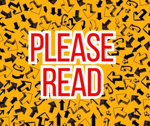 lot 0 image: Please Read Before Bidding