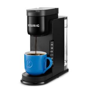 Keurig K-Express Single Serve Coffee Maker – Strong Brew Option, 42oz Reservoir, Sleek Design for Holiday Hosting & Gifting, Black | K-Cup Pod, 3 Brew Sizes, Strong Button Feature, Black