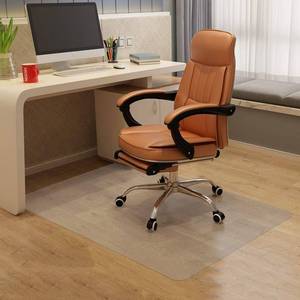 lot 66848 image: Office Chair Mat for Hardwood Floor, 48x 36 Crystal Clear Desk Chair Mat for Hard Floor, 18 Thick Floor Protector Mat for Office Chair, Easy Flat Soft Desk Floor Mat for Home & Office