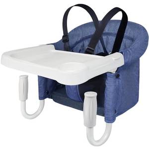 lot 66869 image: Hook On High Chair with Tray, Fast Table Chair Clip on Table High Chair, High Chair That Attaches to Table Portable Baby Feeding Seat for Baby Toddler Washable for Travel Outside