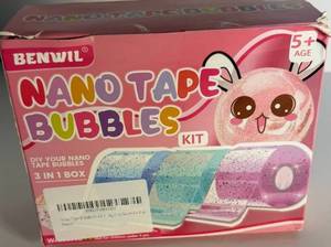 lot 9218 image: BENWIL Nano Tape Bubbles Kit (3-Pack)