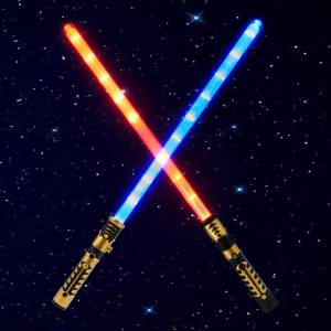 lot 9249 image: JOYIN 2-Piece Plastic Light Sword Set