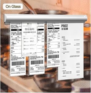 lot 9255 image: 2-Pack Aluminum Ticket & Receipt Holders (16-Inch)