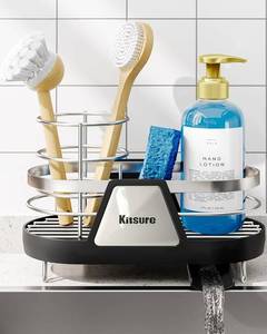 lot 9269 image: Kitsure Space-Saving Kitchen Sink Caddy