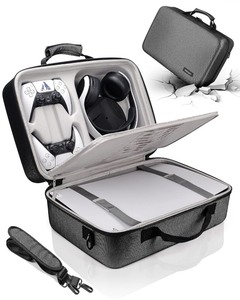 lot 3733 image: Ps5 Portable Case Carrying Cases for Travel, Use for Playstation 5 Console PS5 Games Gaming Headset Console Dock and Accessory Organizer