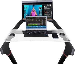 Treadmill Tray Designed for the Peloton Tread-Gen 2 (smaller model), Use Your Laptop/Tablet, Phone While You Workout, Easy Install (Acrylic Tray)