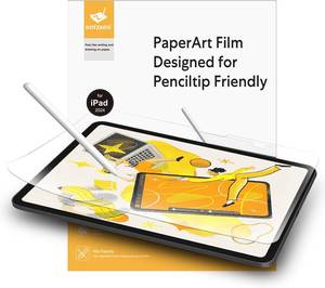 lot 2955 image: 2 Pack Paperfeel Screen Protector Compatible with iPad Air 13 (M2)  iPad Pro 13 (M4) 2024, Anti-Glare & Matte Film for DrawingWriting, Compatible with Apple Pencilendly (Includes - 2 Screen Protectors)
