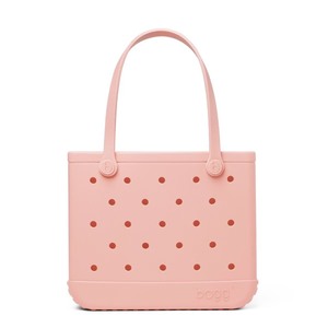 ** Retail $69.99** Bogg Bag Baby Bogg Tote Bag - Peach Daiquiri: Plastic Vinyl Shoulder Handbag