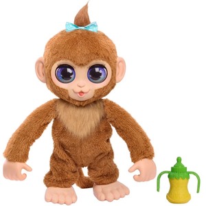 lot 2427 image: furReal Peanut the Playful Monkey Interactive Toy FurReal Friends, Polyester Stuffed Zoo Animal