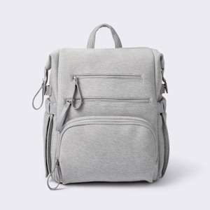 lot 2431 image:  Retail $54.99 Boxy Diaper Backpack - Gray - Cloud Island
