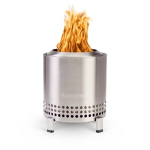 lot 2432 image:  Retail $119.99 Solo Stove 9 Mesa XL Fire Pit - Stainless Steel