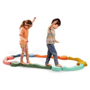 lot 2440 image: B. toys Balance Beams  Balance & Groove Set Balance Board with Music & Lights