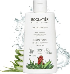 lot 10919 image: ECOLATIR Toner for Face with Organic Aloe Vera Hydrating Facial Toner  8.5 oz (250ml)