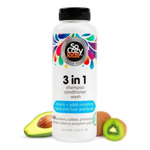 lot 10921 image: SoCozy Kids 3-in-1 Shampoo, Conditioner & Body Wash