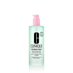 Clinique Liquid Facial Soap – Oily Skin Formula Gentle Face Cleanser – Fragrance Free Dermatologist Developed Face Wash 13.5fl. oz.