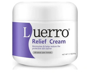 lot 10942 image: Luerro Fragrance-Free Moisturizing Cream  Daily Hydrating Lotion for Sensitive Skin  Skin Barrier Support  1.7 oz (50ml)