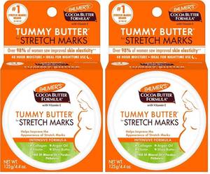 lot 10949 image: Pack of 2 Palmers Cocoa Butter Formula Tummy Butter - 4.4 oz