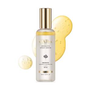 lot 10960 image: d,Alba Aromatic Spray Serum Facial Mist with White Truffle Extract & Rose Water  Hydrating Glow Mist, Elasticity Boosting Face Spray