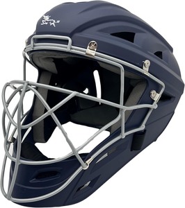 lot 3760 image: Baseball Catchers Helmet Matte (Large 7-712 inch)
