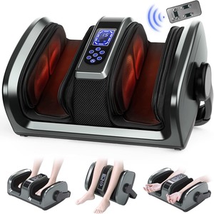 lot 3772 image: Shiatsu Foot Massager with Heat - Relief for Neuropathy, Plantar Fasciitis & Poor Circulation (No Remote)